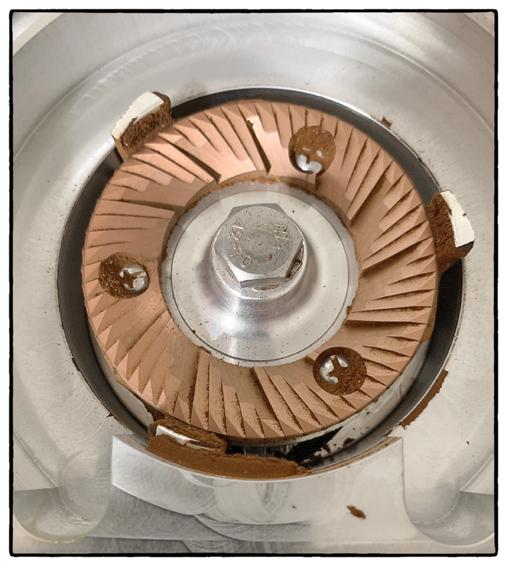 S.S.P Burrs Installed into Mazzer Super Jolly Pro V
